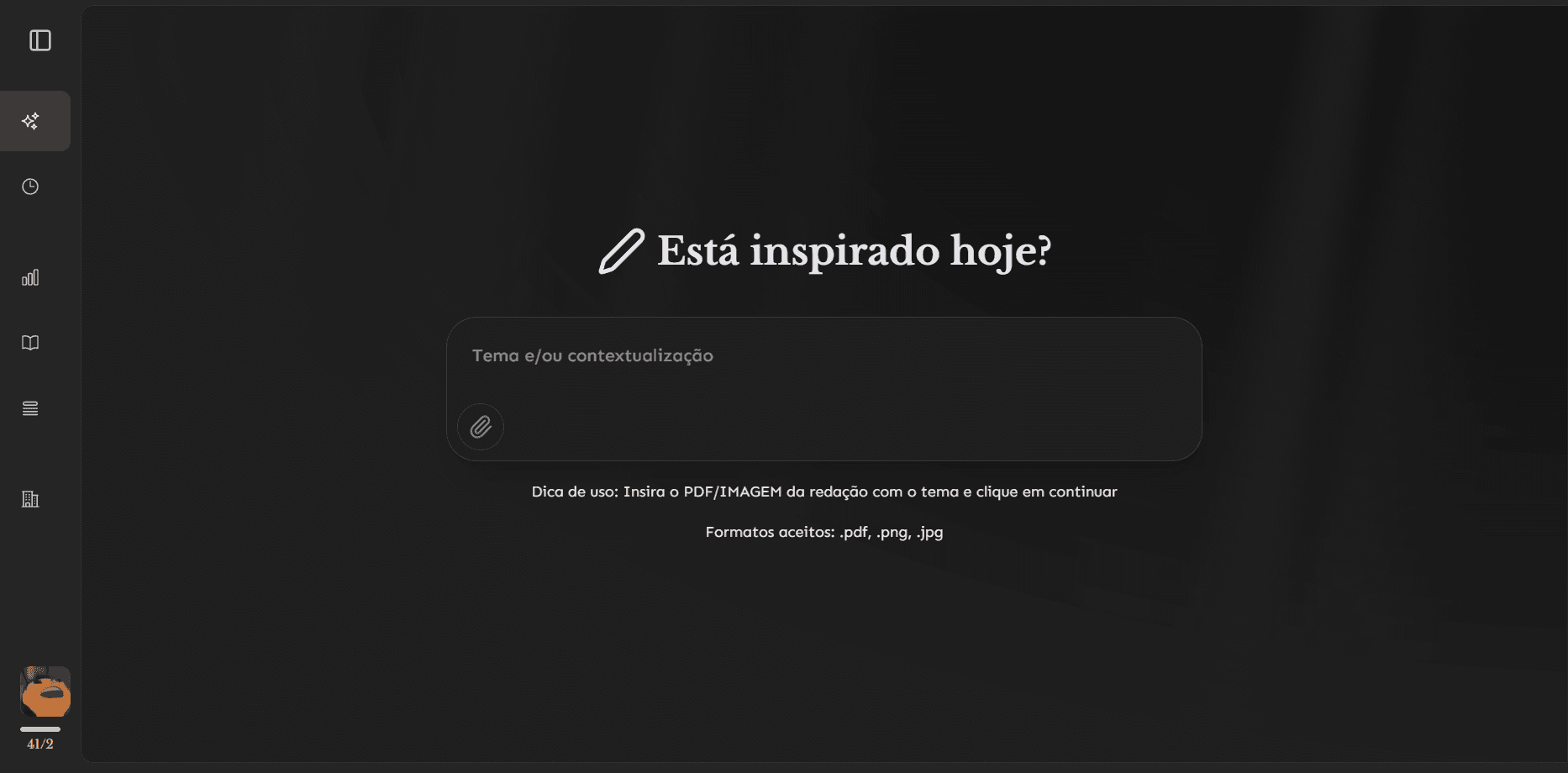 Envie a redação. Receba uma correção completa.